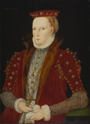Porträt einer Dame, vermutlich Königin Elizabeth I., 1563
